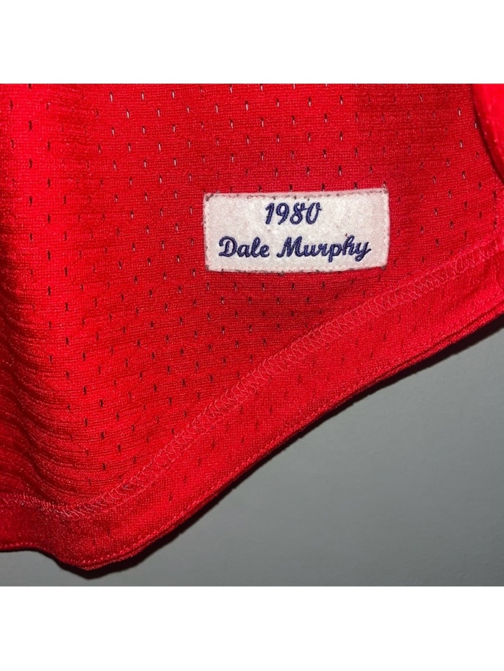 Atlanta Braves No. 3 Dale Murphy Mitchell Ness 1980 Cooperstown Authentic Jersey - Picture 12 of 12